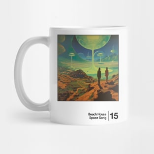 Beach House / Minimal Graphic Artwork Design Mug